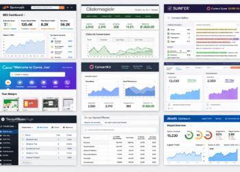 digital marketing tools dashboard overview (expose world)