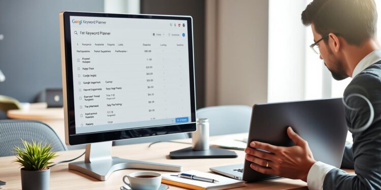 how to access google keyword planner without spending much