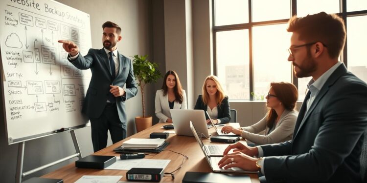 website backup strategy step by step